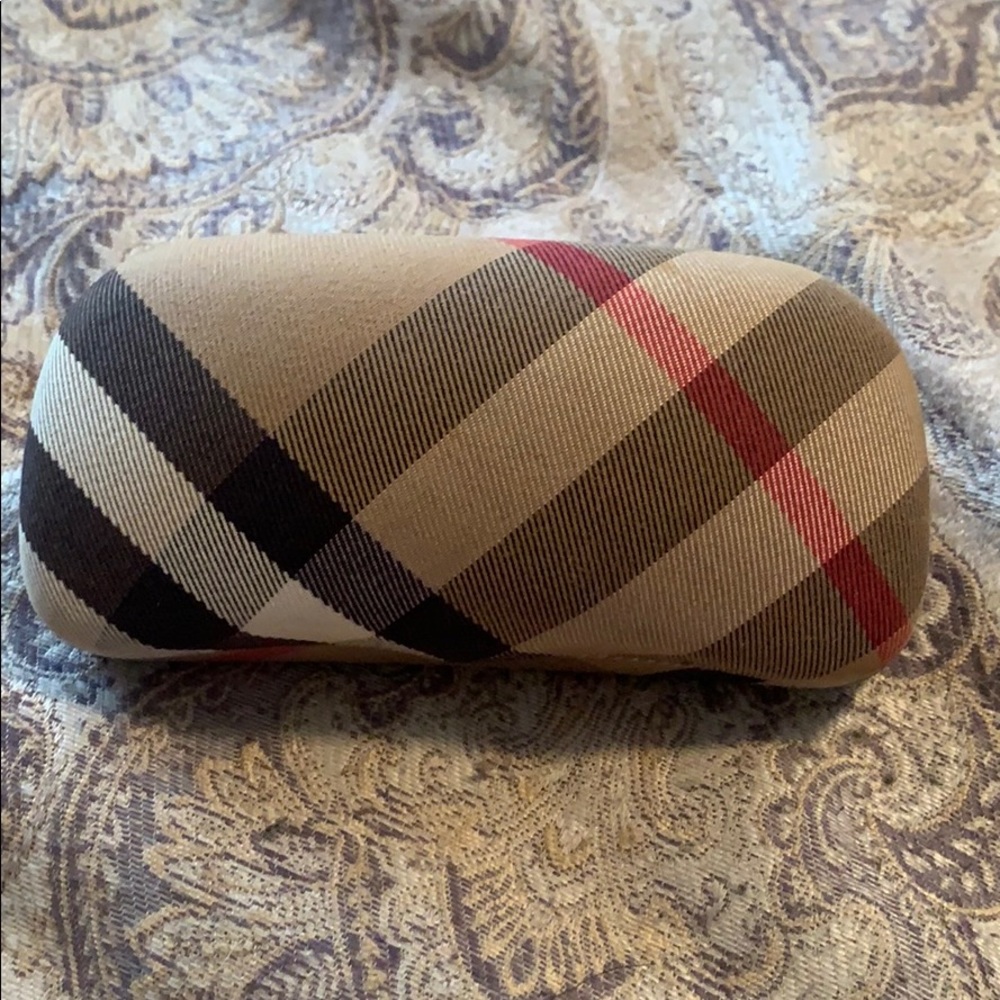 Burberry glasses case